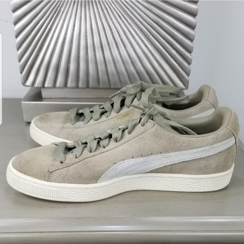 PUMA SUEDE CLASSIC MEN'S SIZE US 9 TAN - Picture 4 of 7